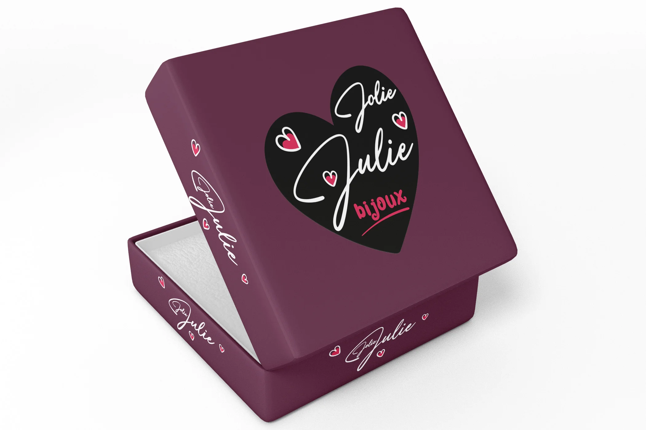 Logo Jolie Julie Bijoux réalisé par Arnaud Sedira Graphiste Vidéaste pour la société Jolie Julie